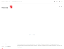 Tablet Screenshot of bioaccez.com